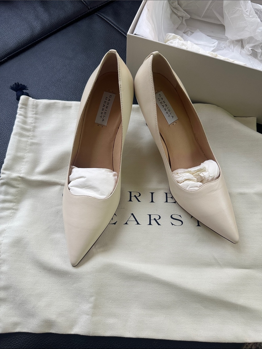 Gabriela Hearst

Sofia 70MM Cylinder-Heel Leather Pumps